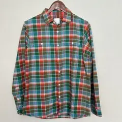 ノースフェイス マキシフレッシュ シャツ 消臭 抗菌 キャンプ L/S チェック