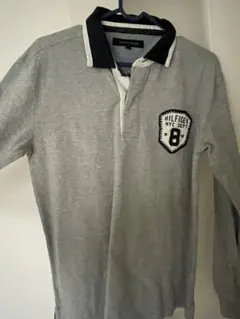 Tommy Hilfiger グレー ポロシャツ Sサイズ