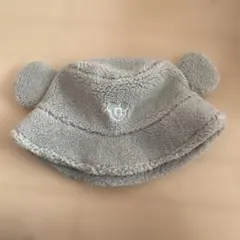 ミッキーマウス耳付きフリース帽子