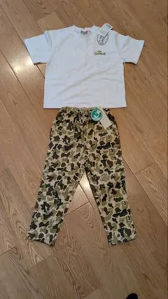The Simpsons Tシャツ カモフラ柄パンツ BEAMS BREEZEのサムネイル