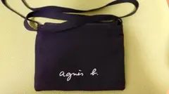 アニエスベー agnès b. 黒 サコッシュ