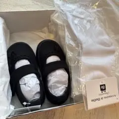 BeBeブラックフォーマルシューズ&靴下