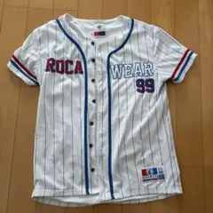。*様 ROCA WEAR 半袖シャツ Mサイズ ストライプのサムネイル