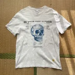 ZARA スカルプリント Tシャツ L