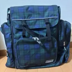 Coleman チェック柄バックパック