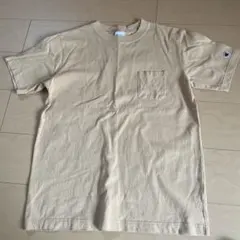 Champion ベージュ Tシャツ Lサイズ