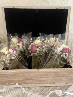 Ｆミニブーケ　花束　ドライフラワー　ガーランド　スワッグ　飾り