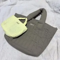 cache cache 親子キルティング刺繍トートバッグのサムネイル