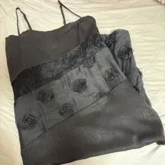 【お値下げ中】musubore パッチワークキャミワンピース