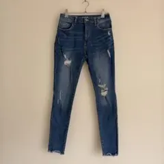COLZA スキニーデニム ダメージ加工 Mサイズ　Honeysのサムネイル