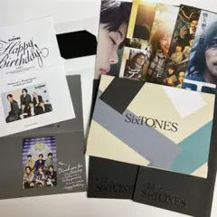 SixTONES 2023 2024 会報 12 16 カレンダー　フライヤー