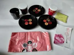 ピングーのお花見お弁当箱 丸がたお弁当箱 ミスタードーナツ非売品 