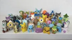 ポケモン　指人形　モンコレ？　52体
