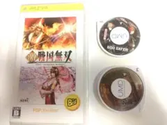 PSP ソフト 3本セット 激戦国無双 ゴッドイーター モンスターハンター