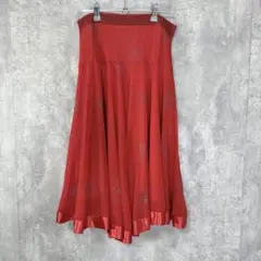 Ichioku.com(F)レーススカート フレア プリーツ ミモレ丈 ラメ