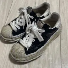メゾンミハラヤスヒロ BLAKEY Foil Print Low ブラックのサムネイル