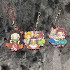 鬼滅の刃 ラバーストラップ ラバスト 炭治郎 禰豆子 善逸 伊之助 セット