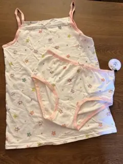 花柄 キャミソール＆ショーツ セット