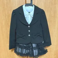 超可愛い！120㎝ELLEフォーマルスーツドレス