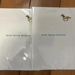 Horse Racing Notebook 競馬収支　ノート　2冊セット