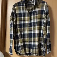 UNIQLO チェック柄 長袖シャツ Lサイズ