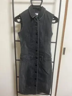 vintage リーバイス　デニム　ワンピース　ノースリーブ