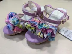 【未使用】19cm サンダル　女の子　ガールズ　プール　ギャル　かわいい