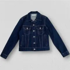 AZUL by moussy シンプルデニムジャケット　M 濃紺　春アウター