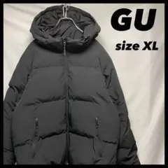 GU XL ヒートパデッドブルゾン 中綿ジャケット　35