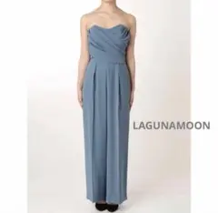 ラグナムーン　LAGUNAMOON LADYクロスベアパンツドレス Sのサムネイル