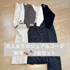 秋冬 レディース服 まとめ売り 一週間コーデ売り 大人女子 オフィスカジュアル
