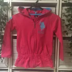 日本未入荷　USA POLO ASSN パーカーロンT 120cm