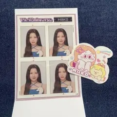 NiziUniverse MAKO ステッカー