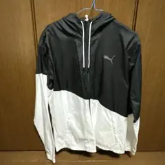 Puma ゴルフ フード付きジャケット 黒/白/オリーブ ２枚セット