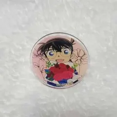 名探偵コナン アクリルバッチ 花束 江戸川コナン