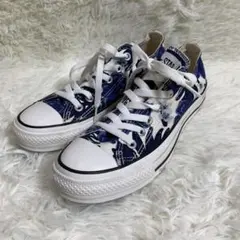 みみ様専用　コンバース　オールスター　ローカット　スニーカー　フラワー　24.5