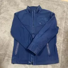 メンズ　TOMMY HILFIGER ネイビー フリースジャケット Sサイズ