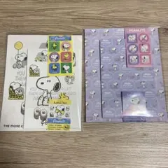 スヌーピー レターセット 2点
