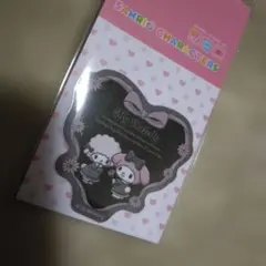 My Melody ハート型アクリルキーホルダー