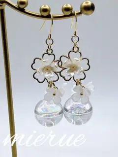 フラワーチャームシャボン（ウォーターガラスドーム）