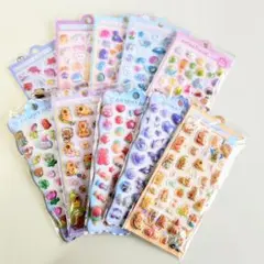 【新品未使用】Barsado ぷっくりボンボンドロップシール【10枚セット】