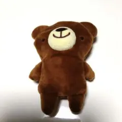 茶色のクマ型ぬいぐるみカイロ