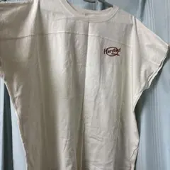 niko and 刺繍　BIGフレンチTシャツ ホワイト M