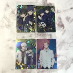 ブルーロック ウエハースカード 4枚セット SR