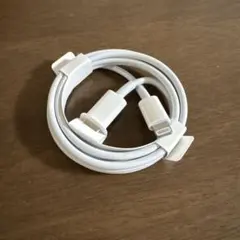 C-Lightningケーブル ホワイト