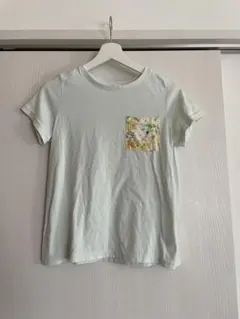 tutu anna 花柄ポケット付き半袖Tシャツのサムネイル