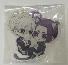 【同人グッズ】ブルーロック　ブルロ アクリルキーホルダー 凪 玲王 ノベルティ