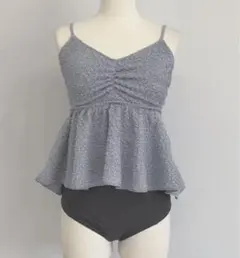 SEA DRESS 立体ジャガードペプラムフレアビキニのサムネイル