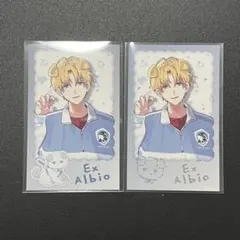 にじさんじ わんにゃん　チェキ風カード　エクス・アルビオ