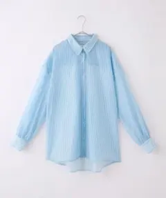 【美品】MONO-MART 優秀シアーシャツ (接触冷感・速乾・イージーケア)のサムネイル